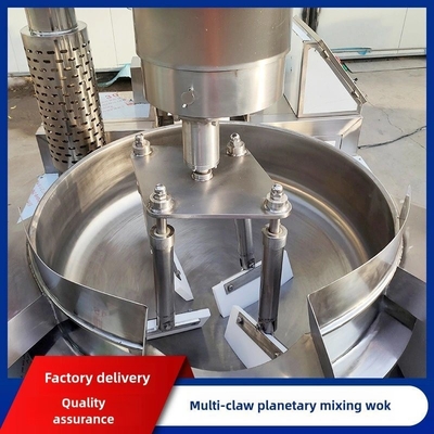Industrial Steam/Gas/Electric Jacketed Cooking Kettle with Agitator and Timing Device