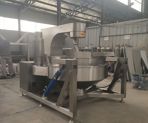 Customization Automatic Brown Sugar Planetary Stirring Pot Cooking Mixing Pot Machine