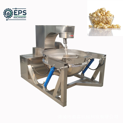 Electric Full-Automatic Large Capacity Induction Cooking Mixer with Jacketed Kettle