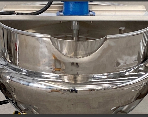 Electric Full-Automatic Large Capacity Induction Cooking Mixer with Jacketed Kettle