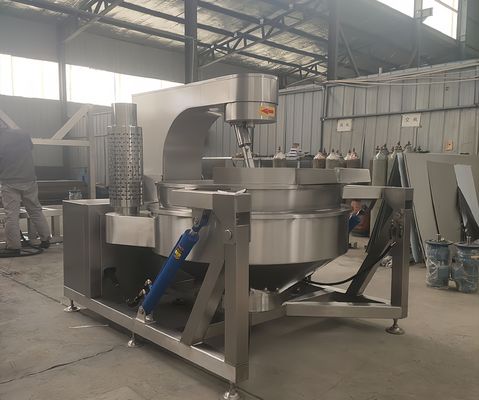 After-sales Service Free Spare Parts Industrial Gas Jacketed Kettle with Customized Design