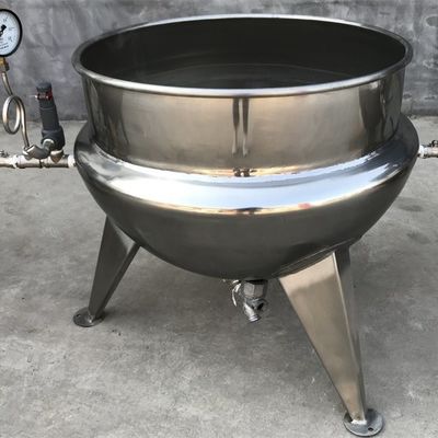 Large Capacity Cooking Pot Automatic Vegetable Cooking Mixer Industrial Meat Cooking Kettle