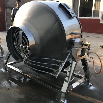 Large Capacity Cooking Pot Automatic Vegetable Cooking Mixer Industrial Meat Cooking Kettle