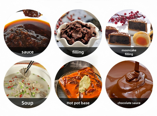 Raspberry Jam Cook Mixer Machine with Customized Voltage and Sesame Powder Agitator