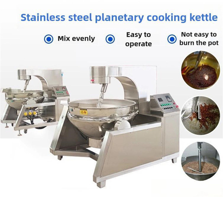 Electric Blueberry Cherry Jam Cook Mixer Machine with Bean Paste Filling Agitator