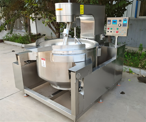 Customized Strawberry Jam Cook Mixer Machine with Timing Device and Agitator