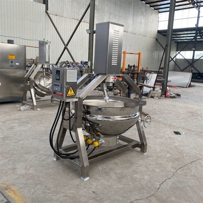 Customized Strawberry Jam Cook Mixer Machine with Timing Device and Agitator
