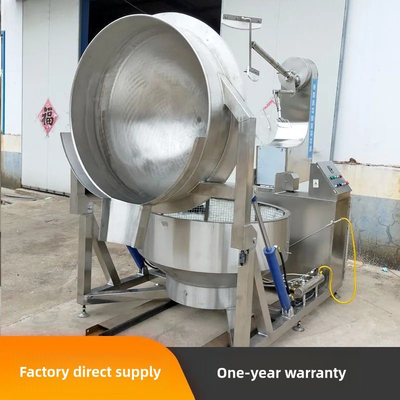 Customized Large Agitator Porridge Cooker Cooking Machine with Electric Power Source
