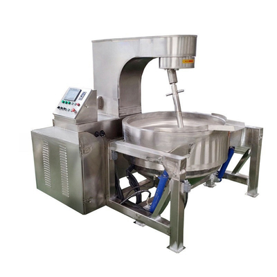 Customized Large Agitator Porridge Cooker Cooking Machine with Electric Power Source