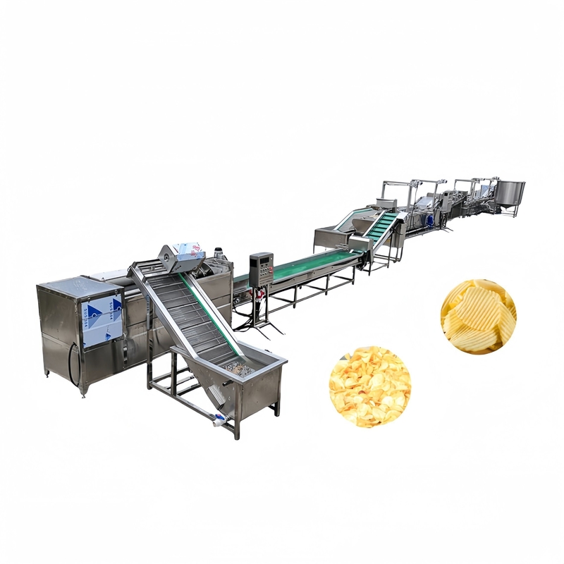 Frozen Food Production Customized Fresh Potatoes and IQF Frozen French Fries 7-12 mm