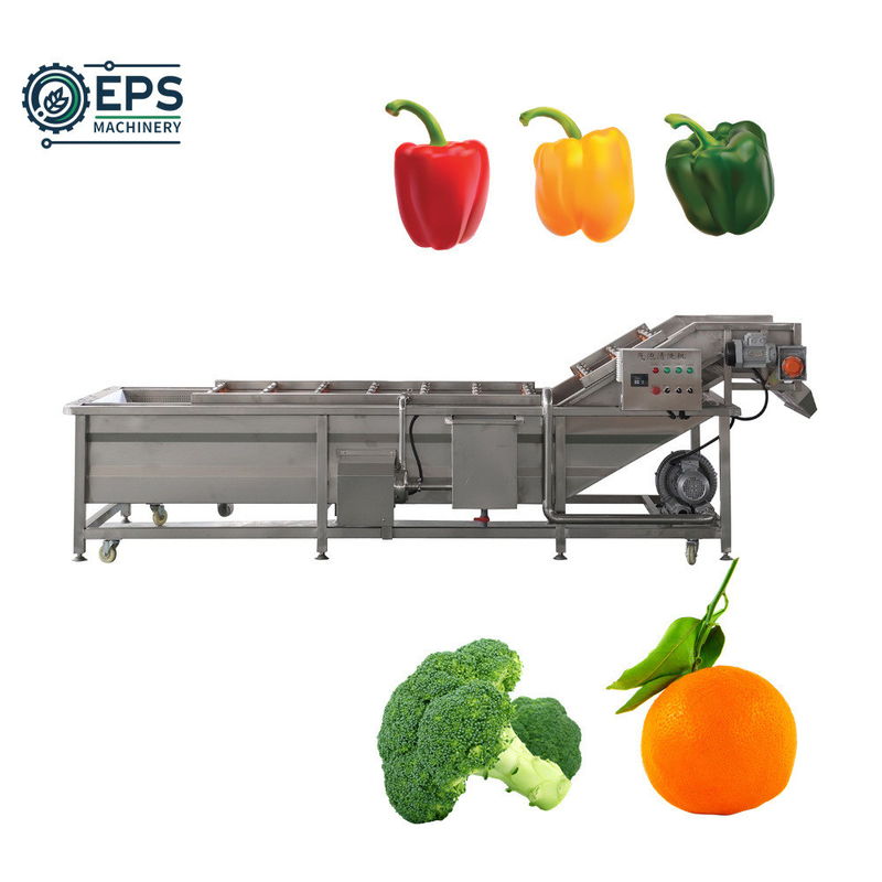 500kg Tech Eco-Friendly Bubble Washer for Root Vegetables Made of 304 Stainless Steel