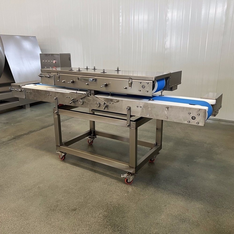Convenient Voltage 110V-380V Meat Slicing and Strip Cutting Equipment for Frozen Meat