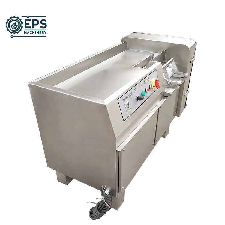 Customized 3kw Frozen Meat Cube Cutting Machine Slicer Dicing Machine for Hot Meat