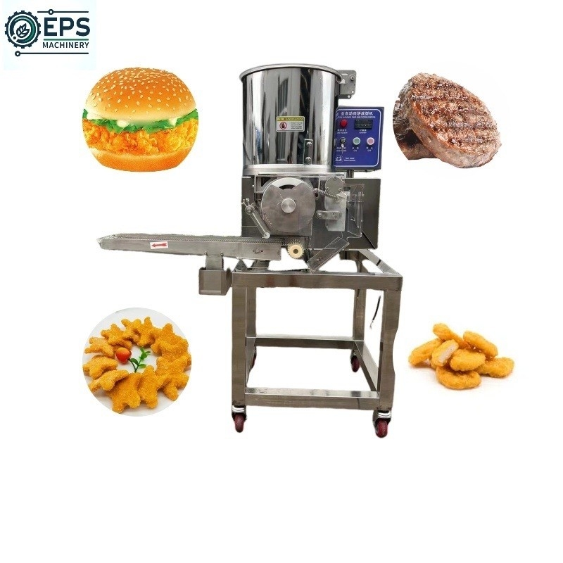 Thermal Processing Meat Grinder Mixer Machine for Burger Patty Forming Output Process