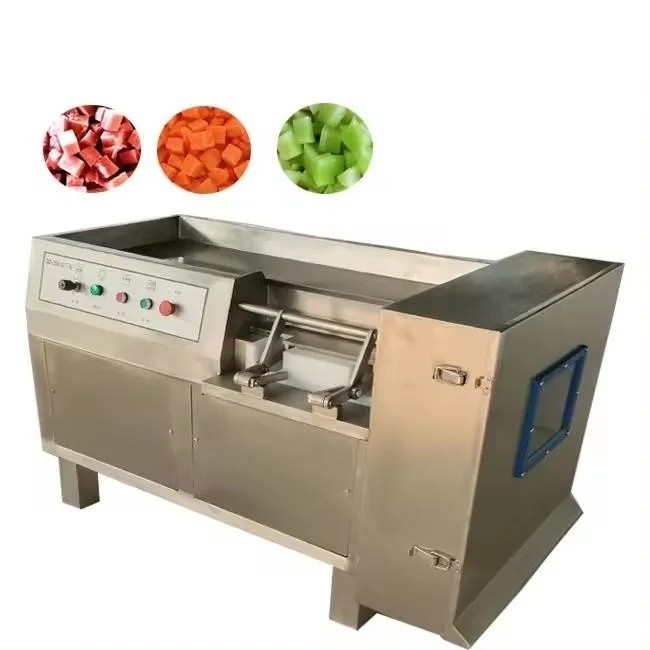 Automatic Grade Automatic Dicer for Fresh Meat Cube Cutting / Frozen Meat / Chicken Meat