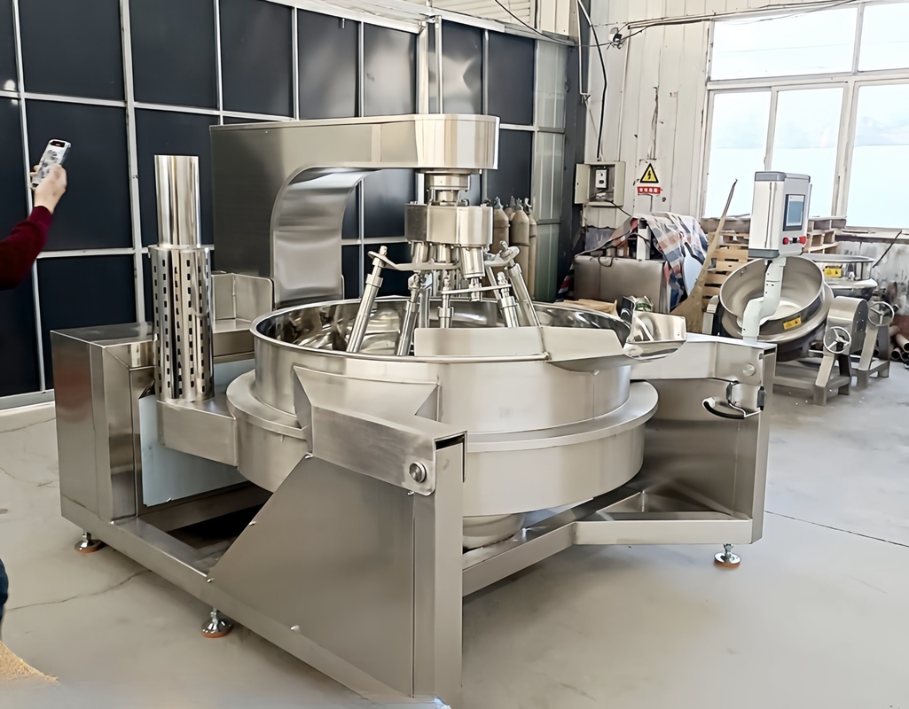 Raspberry Jam Cook Mixer Machine with Customized Voltage and Sesame Powder Agitator