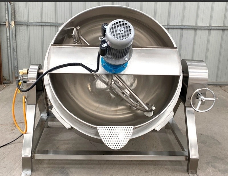 Semi Automatic Agitator Cooker Cheese Cooking Mixer with Timing Device and Control Board